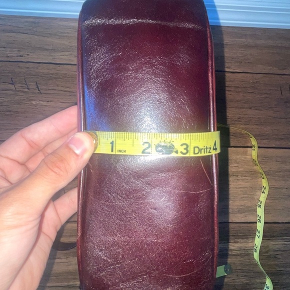 Vintage🤎top handle crossbody bag kiss lock bag leather bag oroton bag - Picture 6 of 16